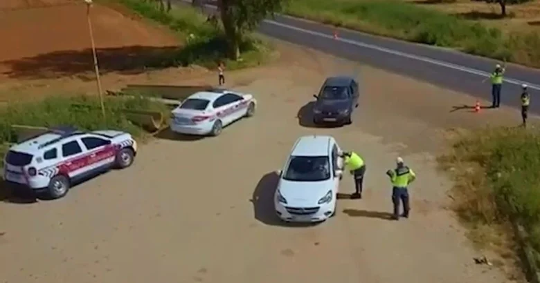  Urfa Jandarmadan droneli denetim