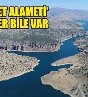 n Fırat Nehri’nde su seviyesinin hızla düşmesi endişe yarattı